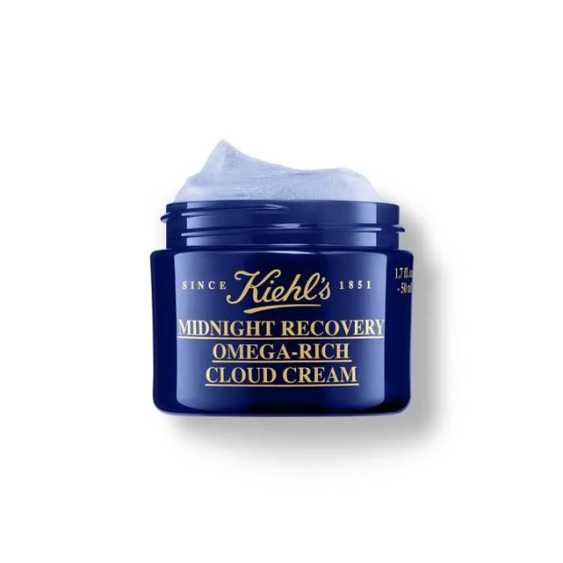 Kiehl's Midnight Recovery Omega Rich Botanical Night Cream is full of Omega 3 and 6 oils and fatty acids. (kiehls.com)